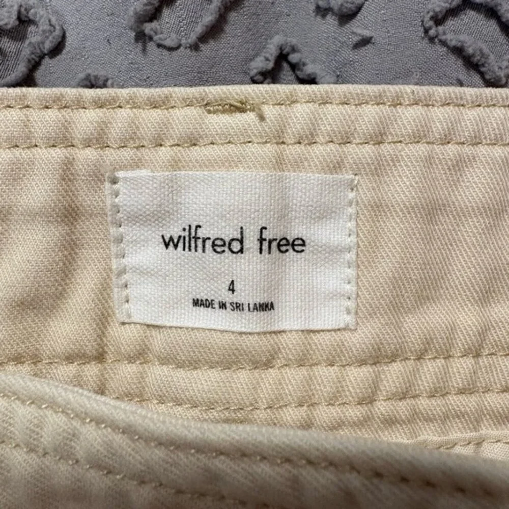 Wilfred Free Cropped Tapered Leg Pants Size 4 - Picture 8 of 9
